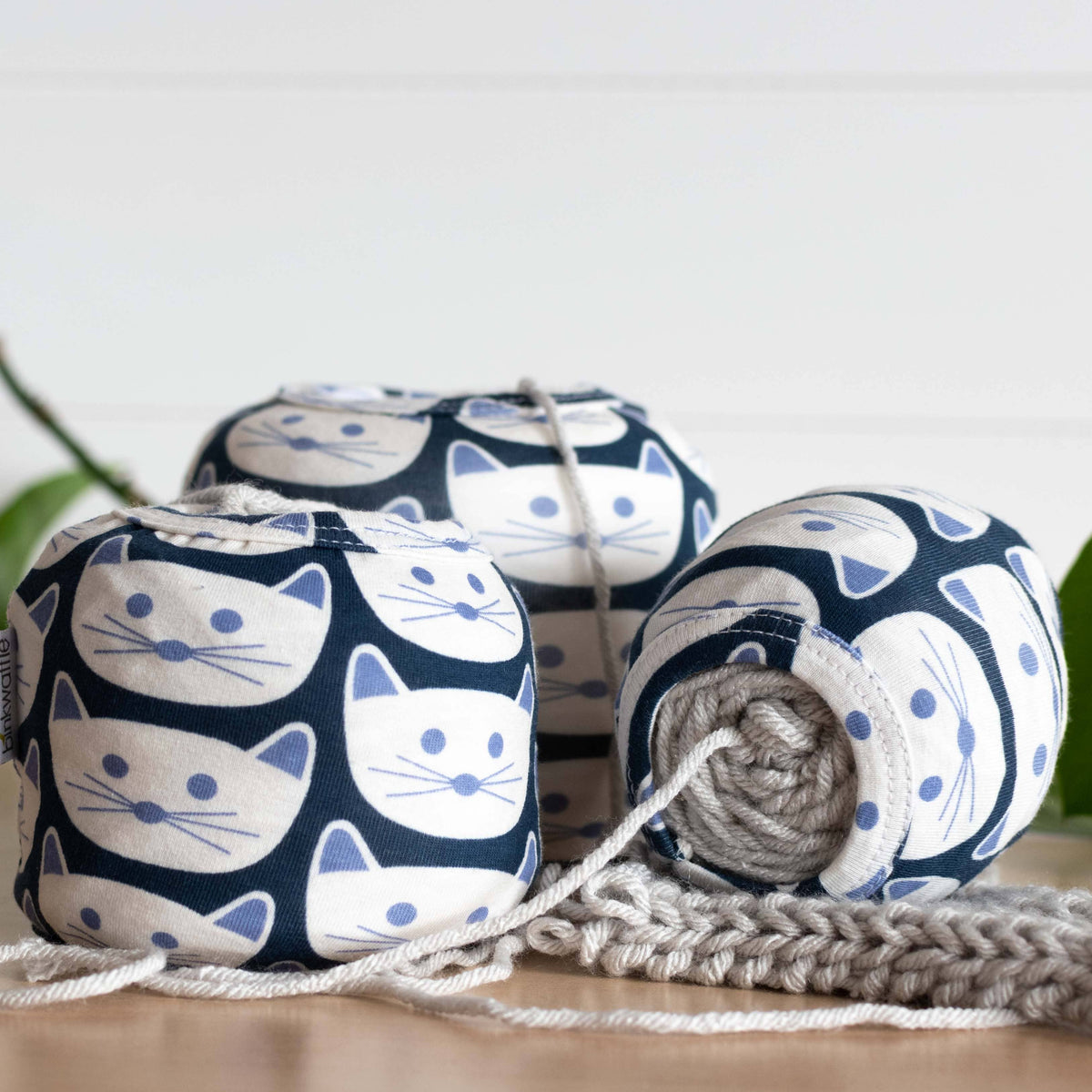 Kitty Yarn Cozy Yarn Storage For Crochet Knitting Weave Wander kitty-yarn-cozy-yarn-storage-for-crochet-knitting-weave-wander
