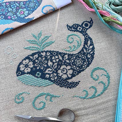 Whale of a Time Cross-Stitch Kit