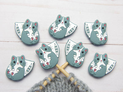 Sleepy Cat | Stitch Stoppers