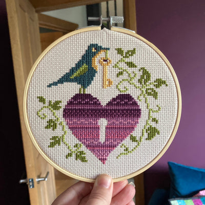 Key to my Heart - Cross Stitch Kit