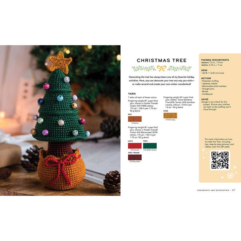 Crochet Amigurumi for the Holidays by Bianca Santos