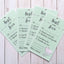 Set of 10, 25 or 50 Hand Knit with Love Instruction Tags