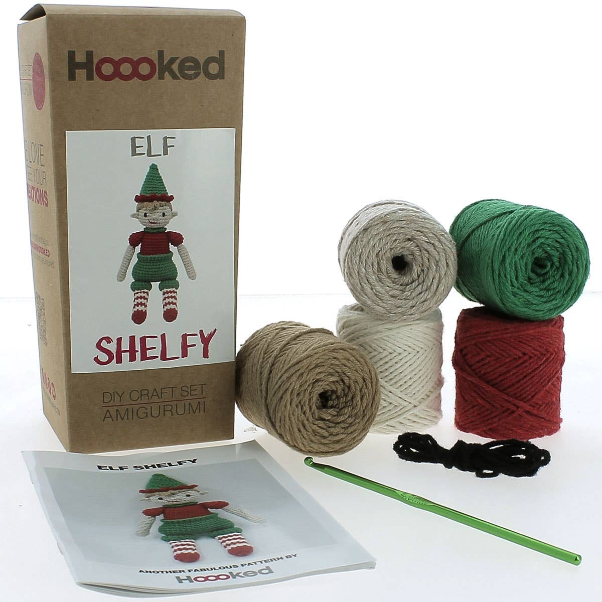 DIY Crochet Kit Elf Shelfy