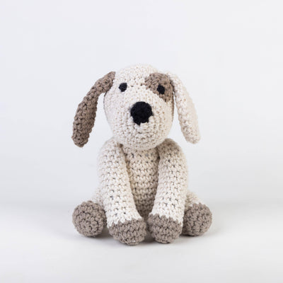 DIY Crochet Kit Puppy Millie Eco Barbante