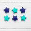 Blue Green Stars | Stitch Stoppers Knitting Notions