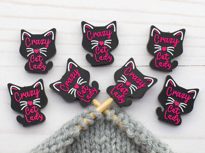 Crazy Cat Lady | Stitch Stoppers Knitting Notions