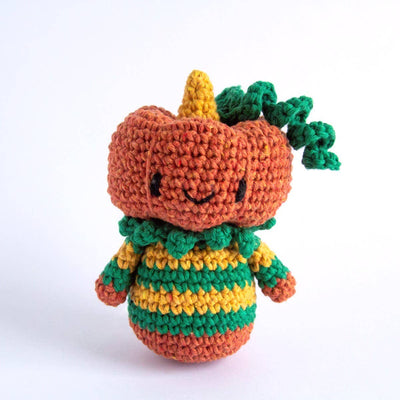 DIY Crochet Kit Pumpkin Boy