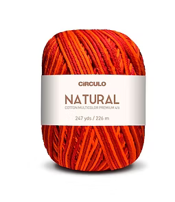 Natural Cotton Multicolor Premium 4/6 100% Brazilian Cotton