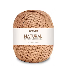 Natural Cotton Maxcolor 4/6 - 100% Brazilian Cotton