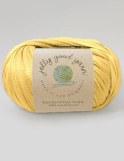 Slapton Yellow eco-friendly eucalyptus yarn (150m)