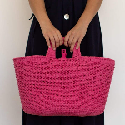 DIY Crochet Shopper Kit Bubblegum