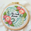 Delicate Roses Beginner Embroidery Kit