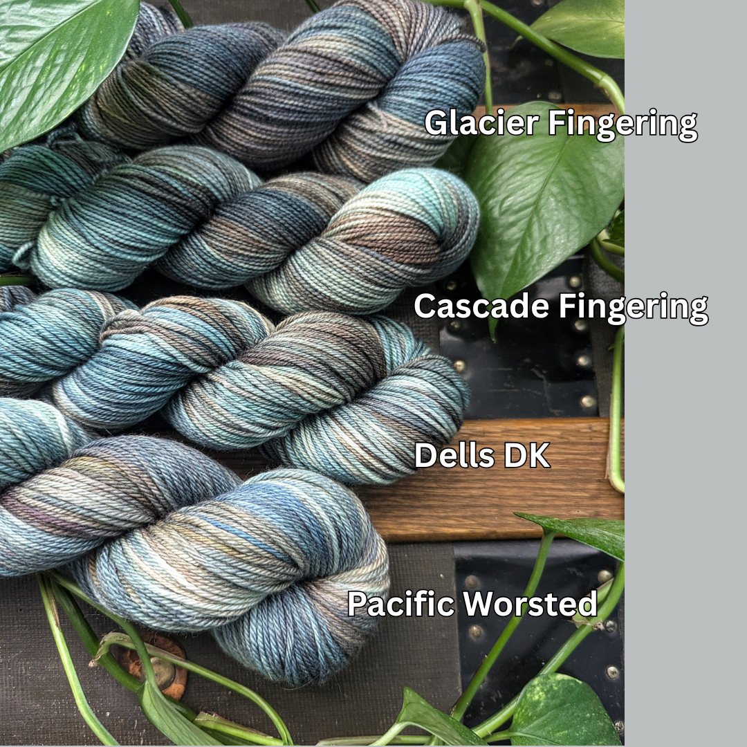 Nora, Hand Dyed Yarn