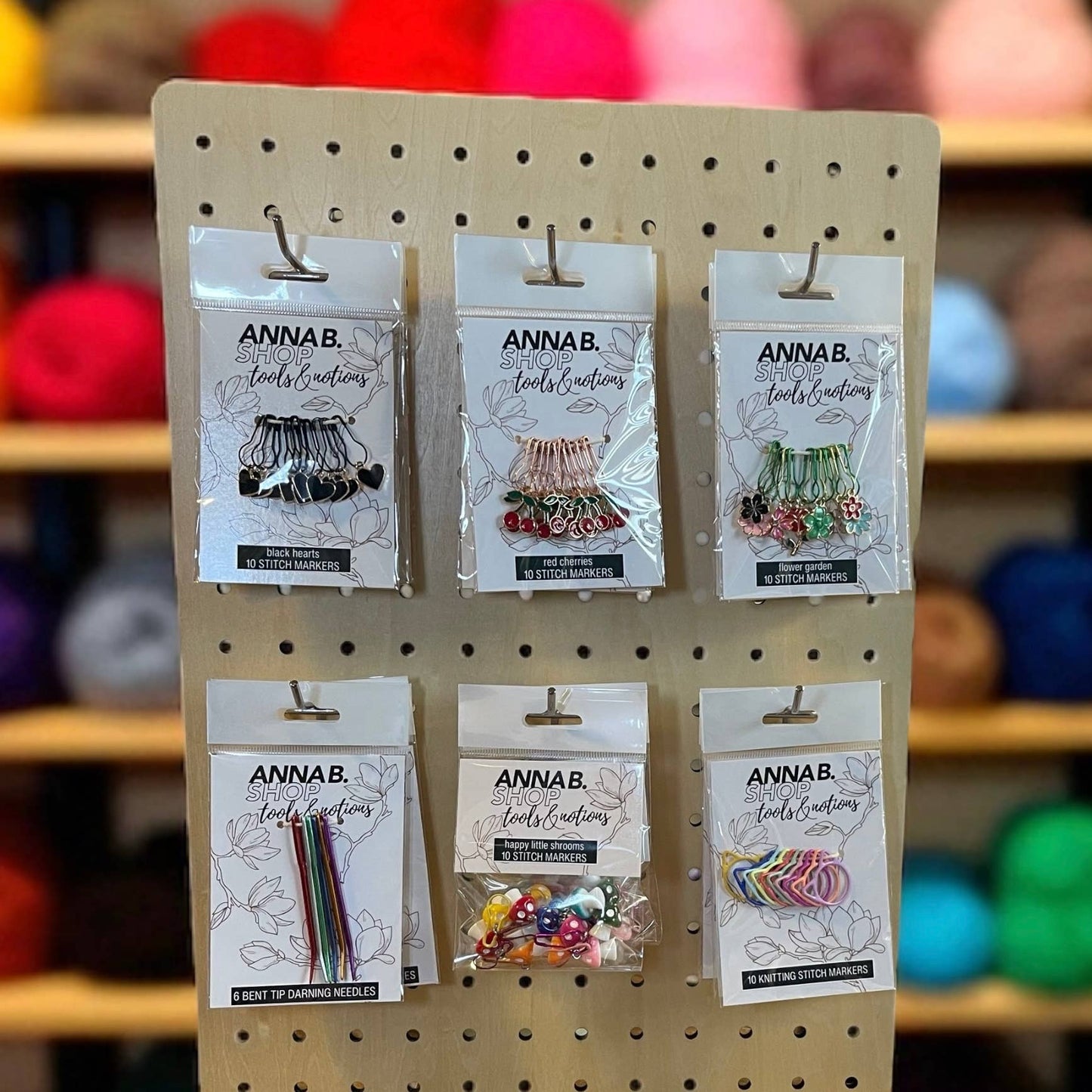 Magic Mushroom Stitch Markers