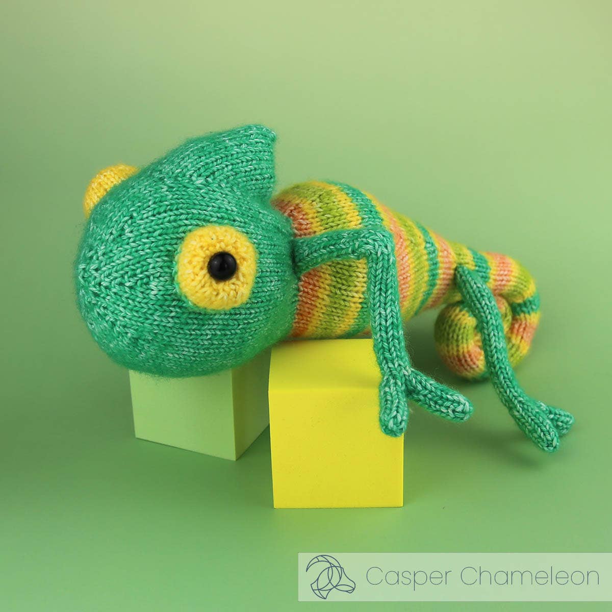 Casper Chameleon Knitting Kit