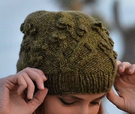 Knitting USA & California Beanie Hat Kits by Nancy Bates