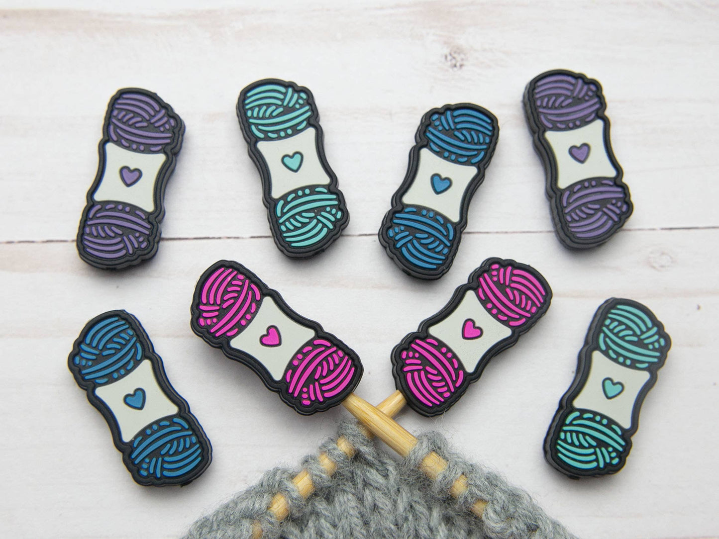 Purple Yarn Skein | Stitch Stoppers