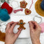 Gingerbread Ornament Needle Felting Kit