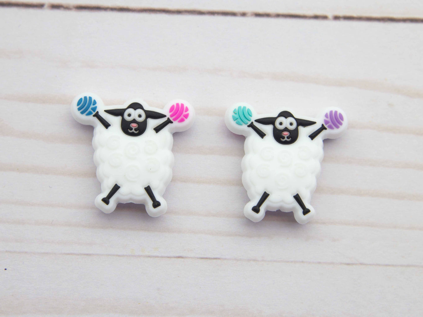 Cheerful Sheep Stitch Stoppers (SMALL)