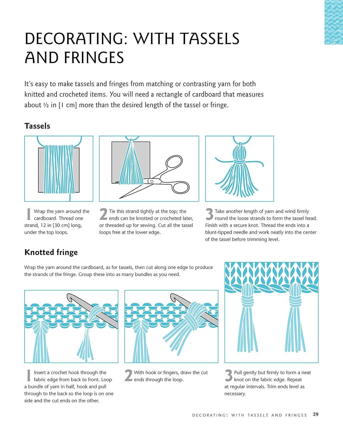 Knitting & Crochet - A Beginner's Step-by-Step Guide