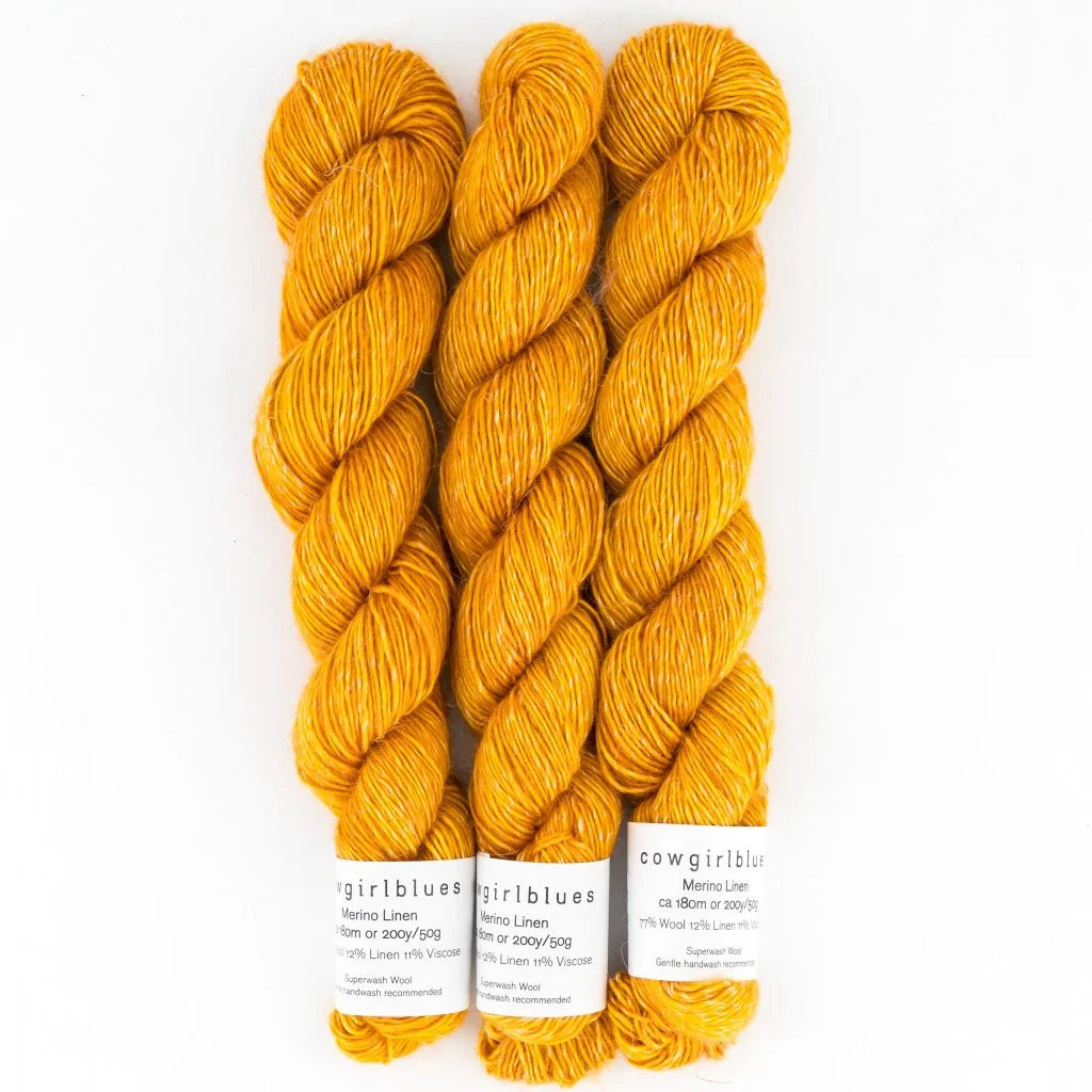 Merino Linen Fingering Weight by cowgirlblues