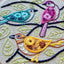 Colorful Birds beginner embroidery kit