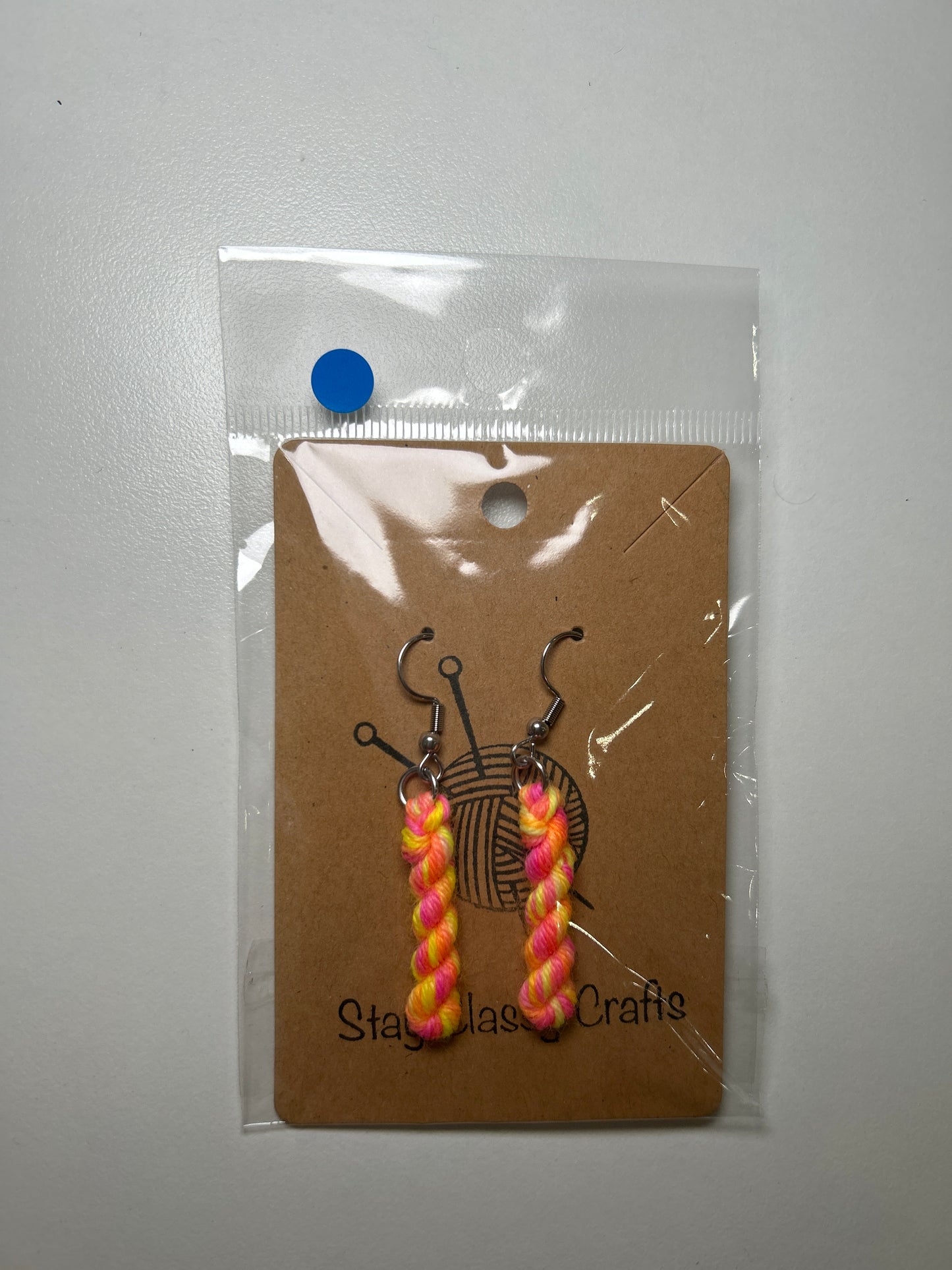 Yarn Skein Earrings