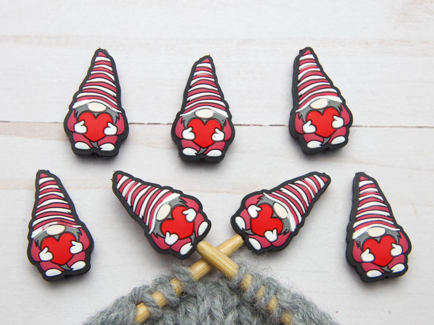 Heart Hugging Gnome | Stitch Stoppers Point Protectors