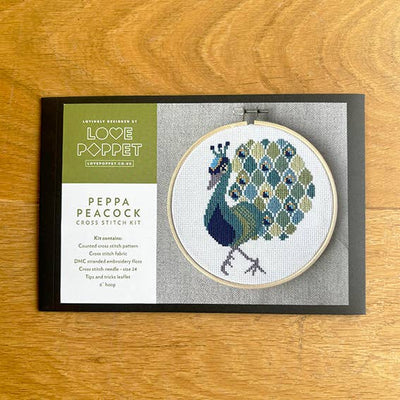 Peppa Peacock - Cross Stitch Kit