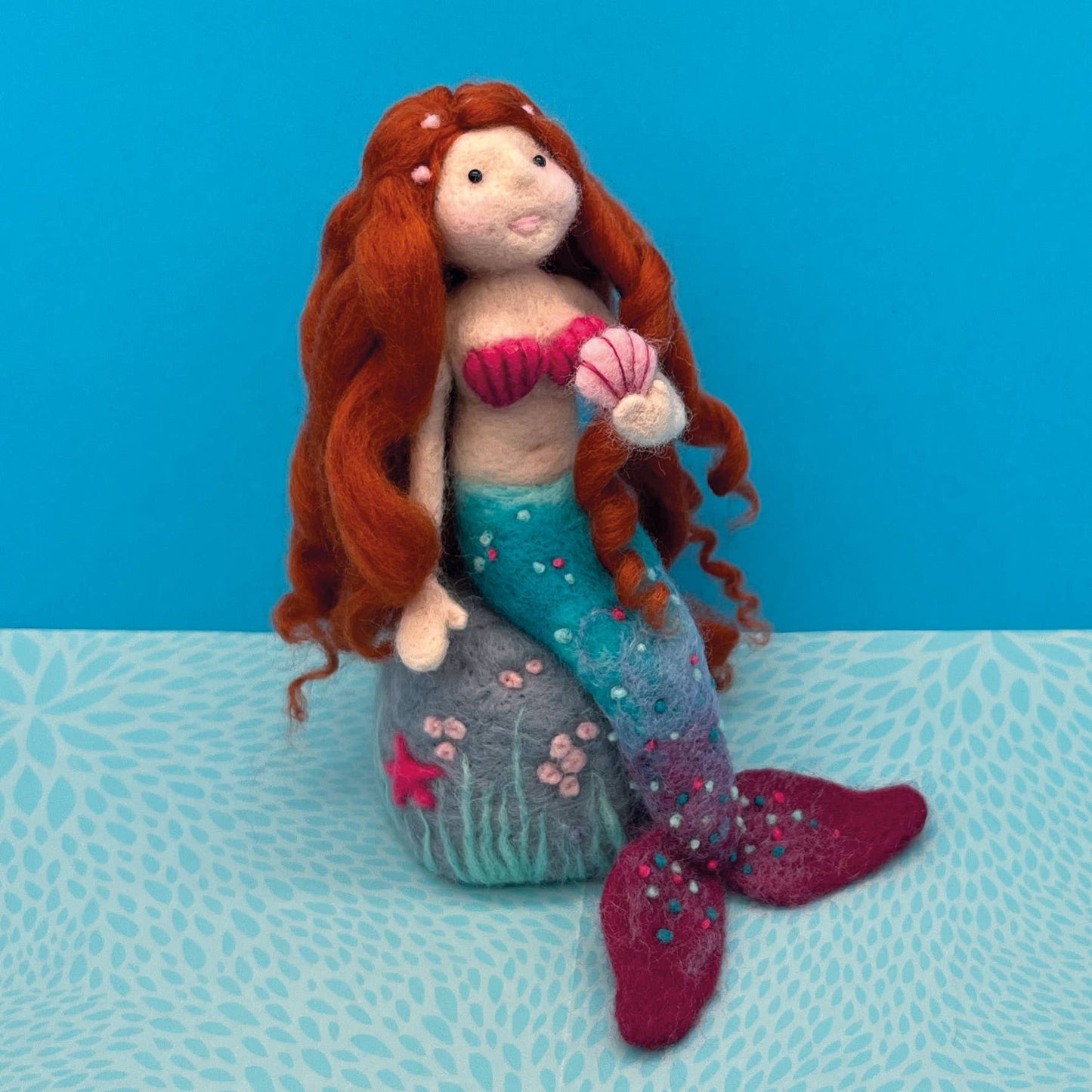 Needle Felting Kit, Mermaid