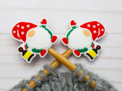 Christmas Gnome | Stitch Stoppers Point Protectors Yarn