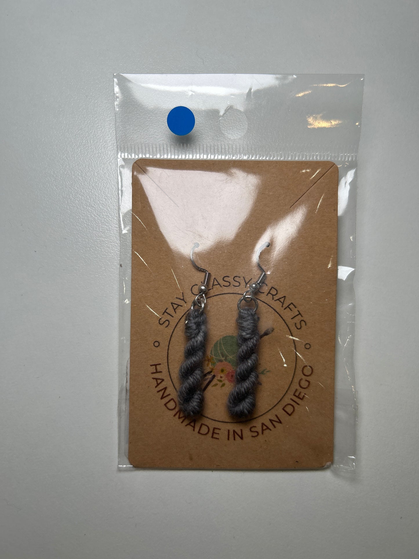 Yarn Skein Earrings