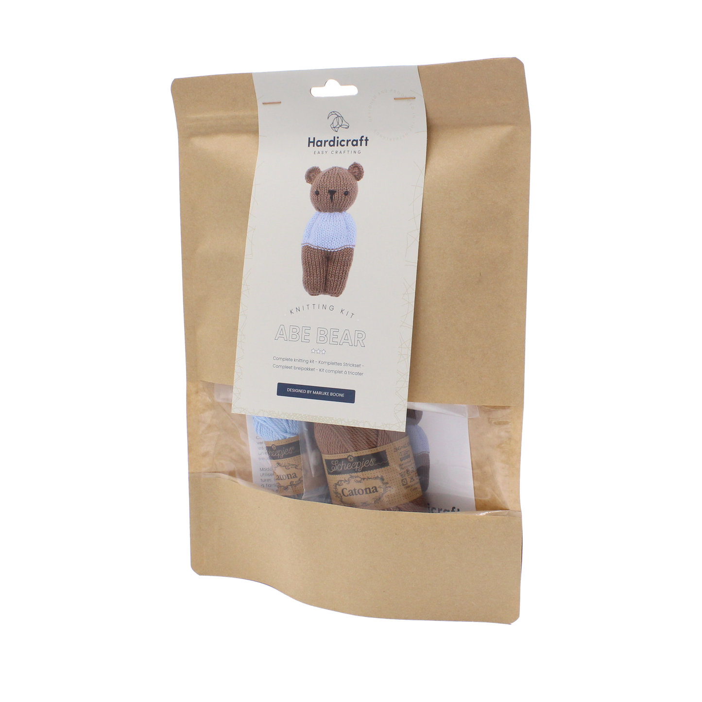 Abe Bear Knitting Kit