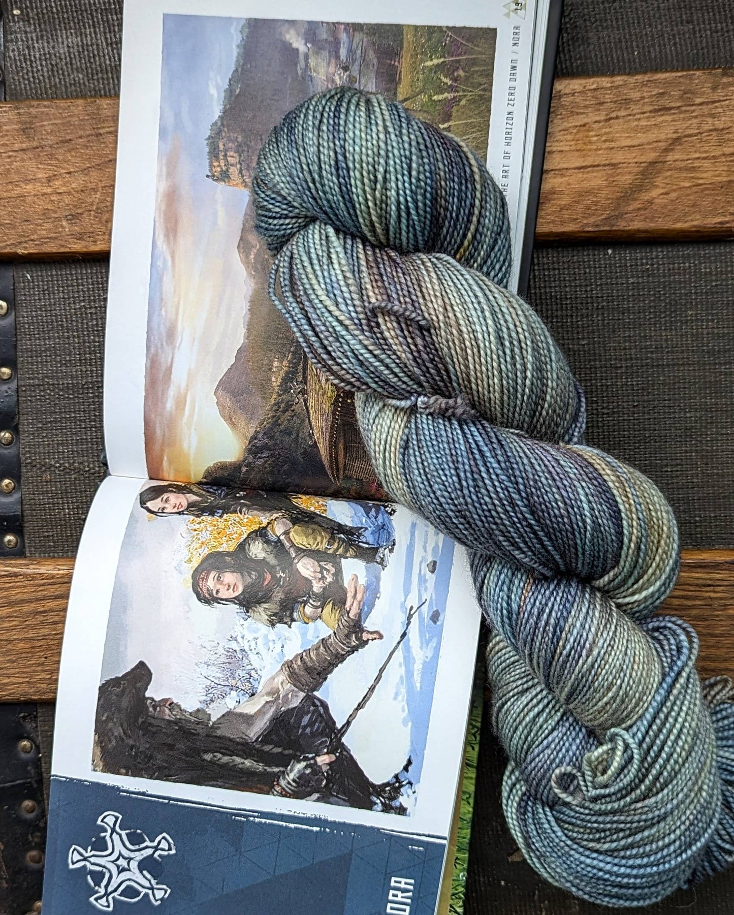 Nora, Hand Dyed Yarn