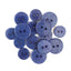 French Lavender Glitter Buttons