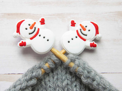 Snowman | Stitch Stoppers Knitting Notions Markers Knitting