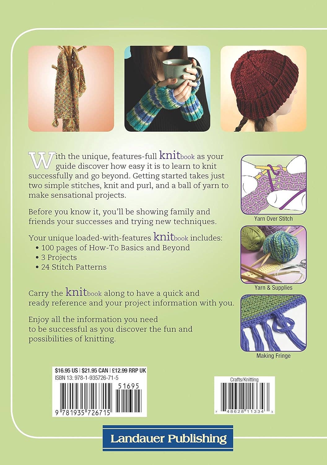Knitbook:  The Basics & Beyond - Projects & Techniques