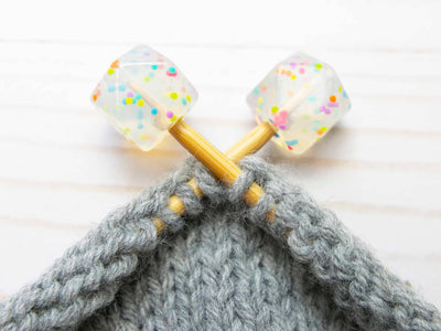 Confetti Hexagon | Stitch Stoppers Knitting Notions (Co