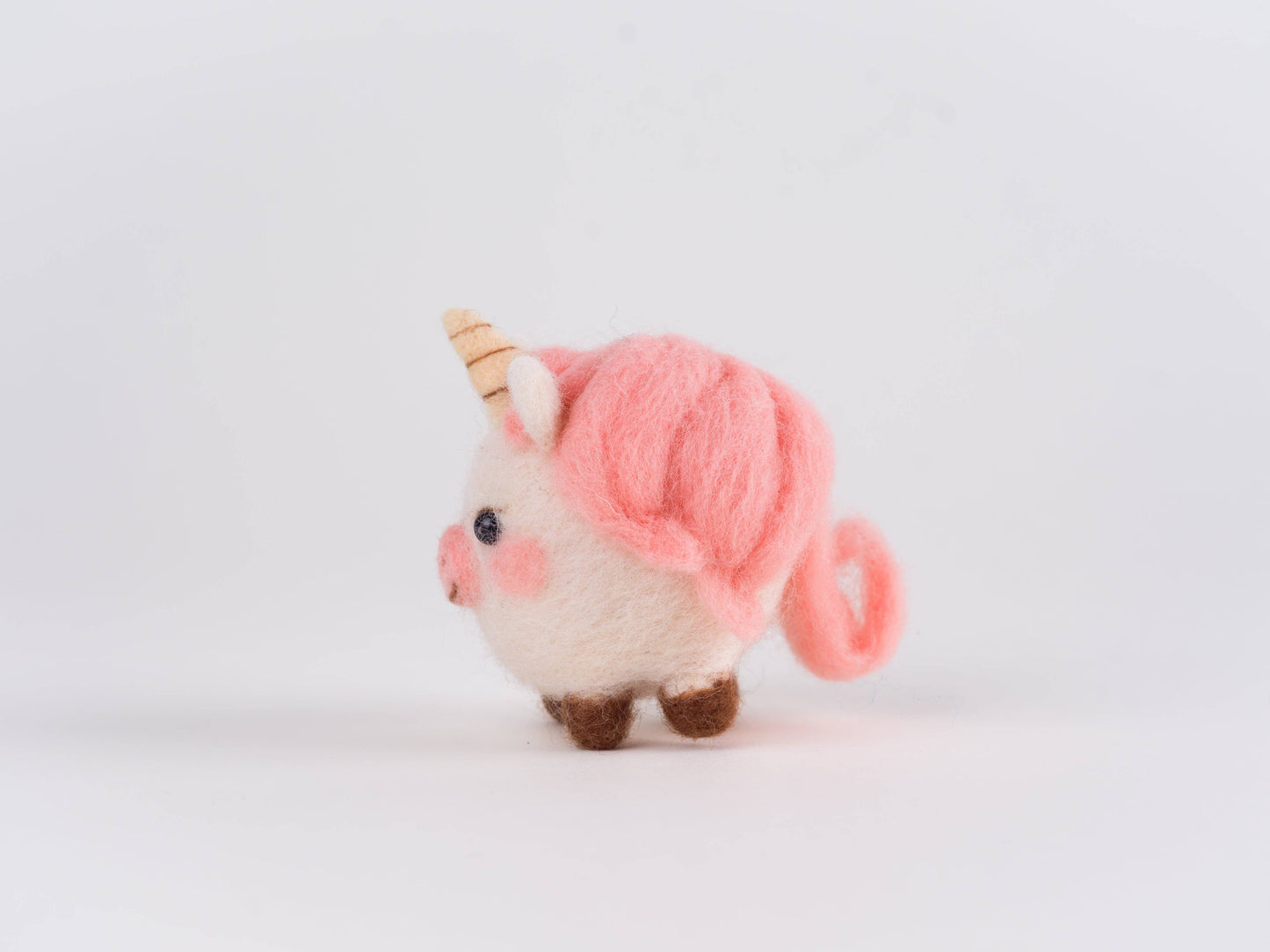Lola the Piggycorn ✧ Needle Felting Kit
