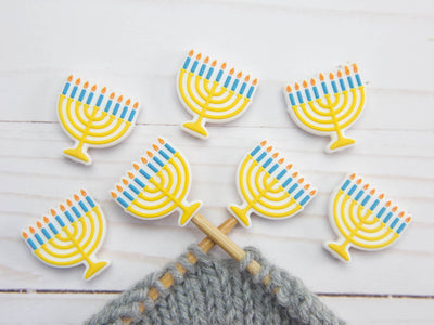 Menorah | Stitch Stoppers Point Protectors Knitting