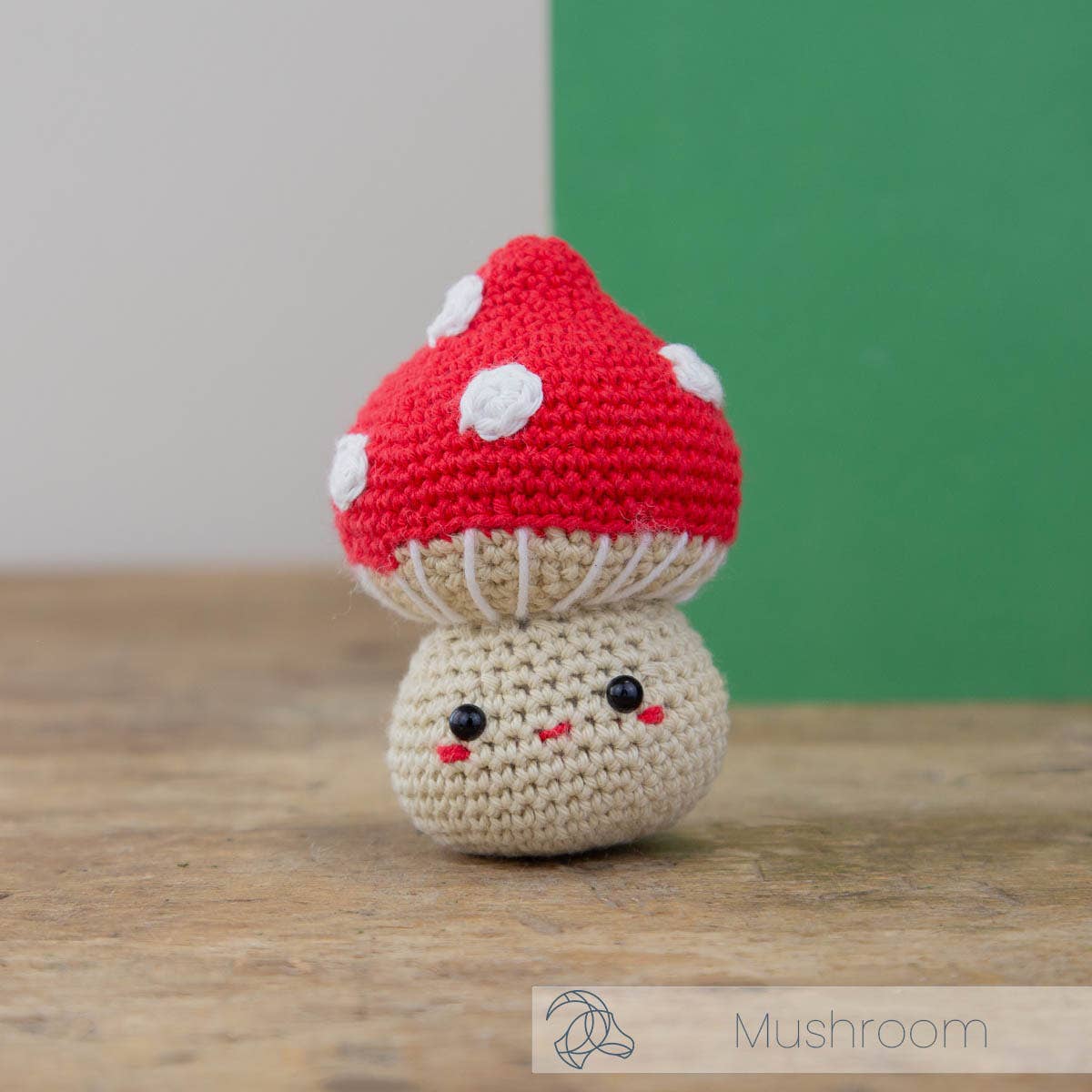 DIY Crochet Kit - Mushroom