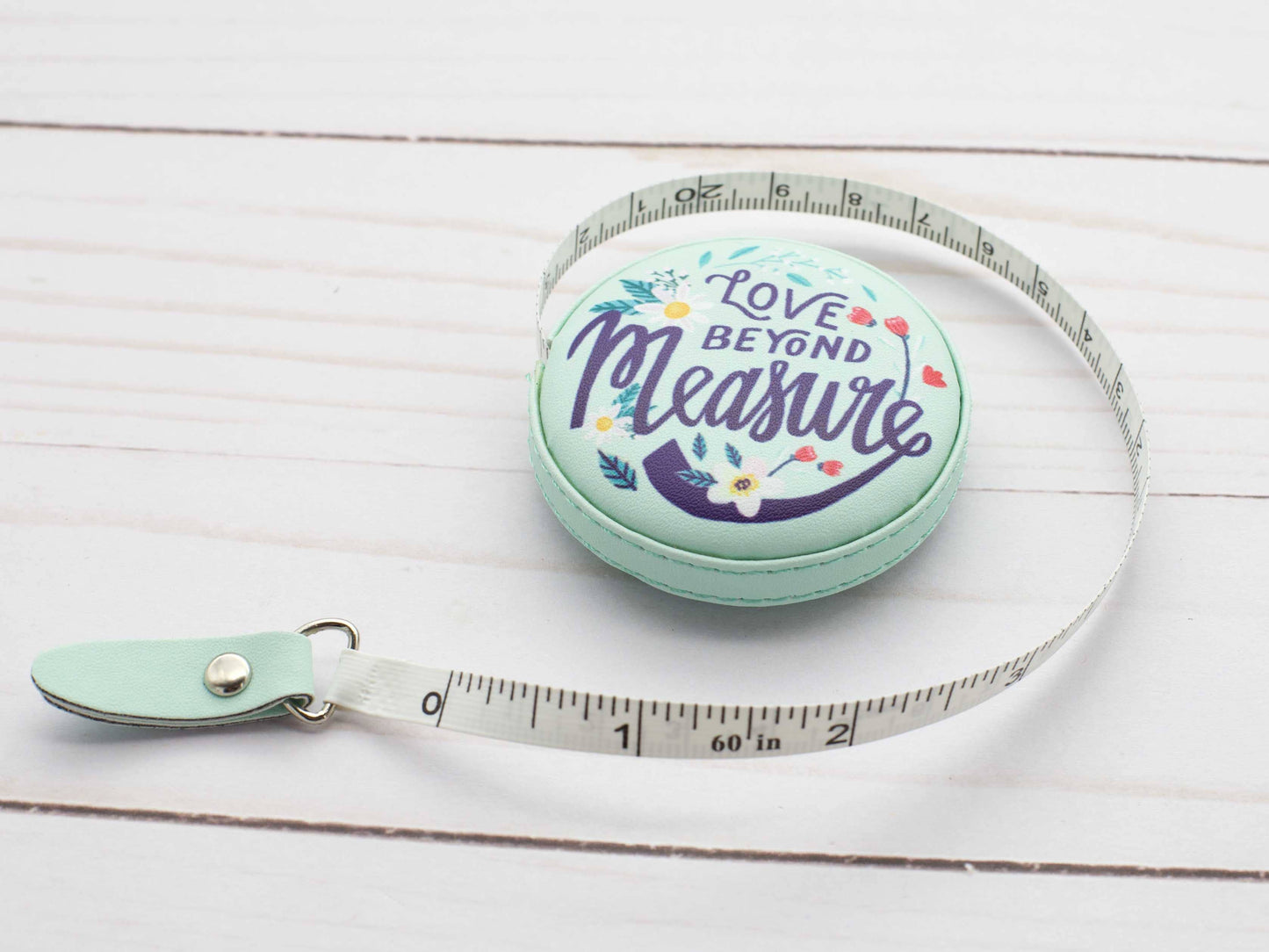 Love Beyond Measure Blue | Measuring Tape