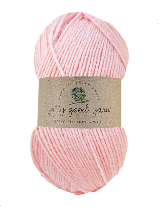 Sidbury Pink 100% upcycled knitting wool (190m)