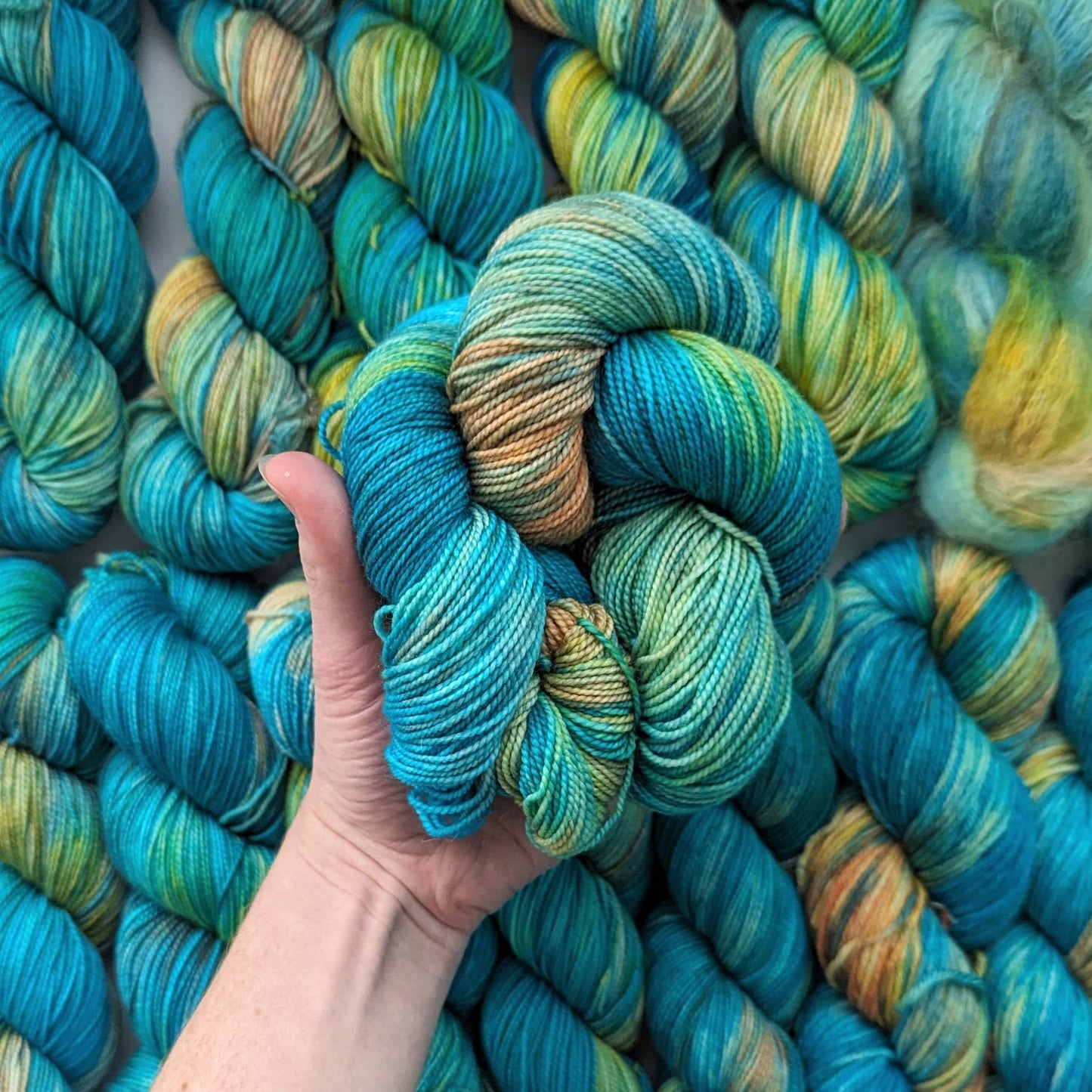 Tess, Hand Dyed Yarn