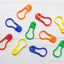 Open Locking Bulb Stitch Markers Plastic | Knitting Notions