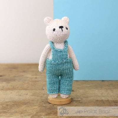 Jip the Polar Bear Knitting Kit