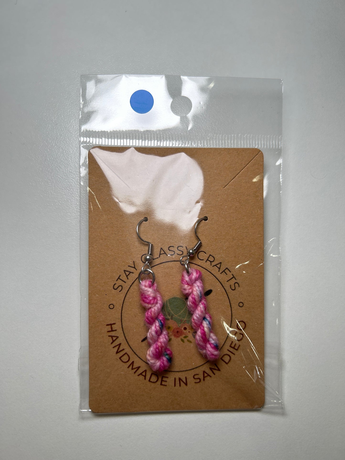 Yarn Skein Earrings