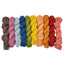 Herbal Dyed Sport Weight Silk - recycled Yarn