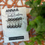 Gray Sphere Stitch Markers, Crochet and Knit Tools