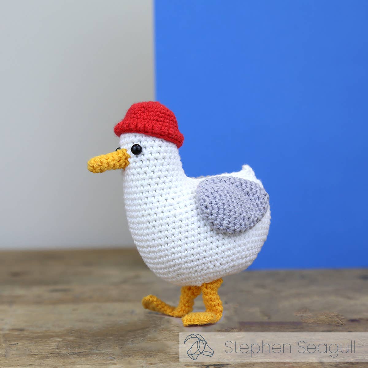 DIY Crochet Seagull ๐
ฐ Eco-Friendly, Sustainable Crochet Kit โ Weave ...